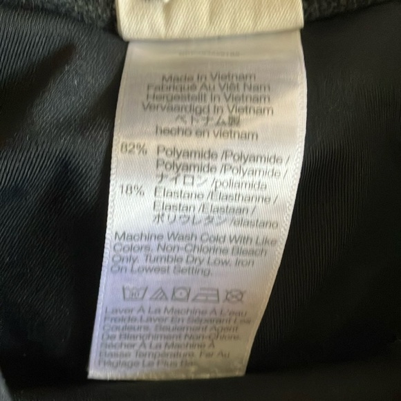 Madewell MWL Classic Black High Waited Leggings - Picture 4 of 5